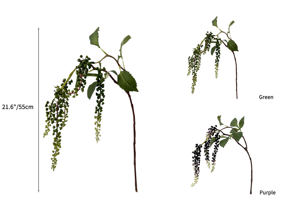 Artificial Pokeweed -33.4"