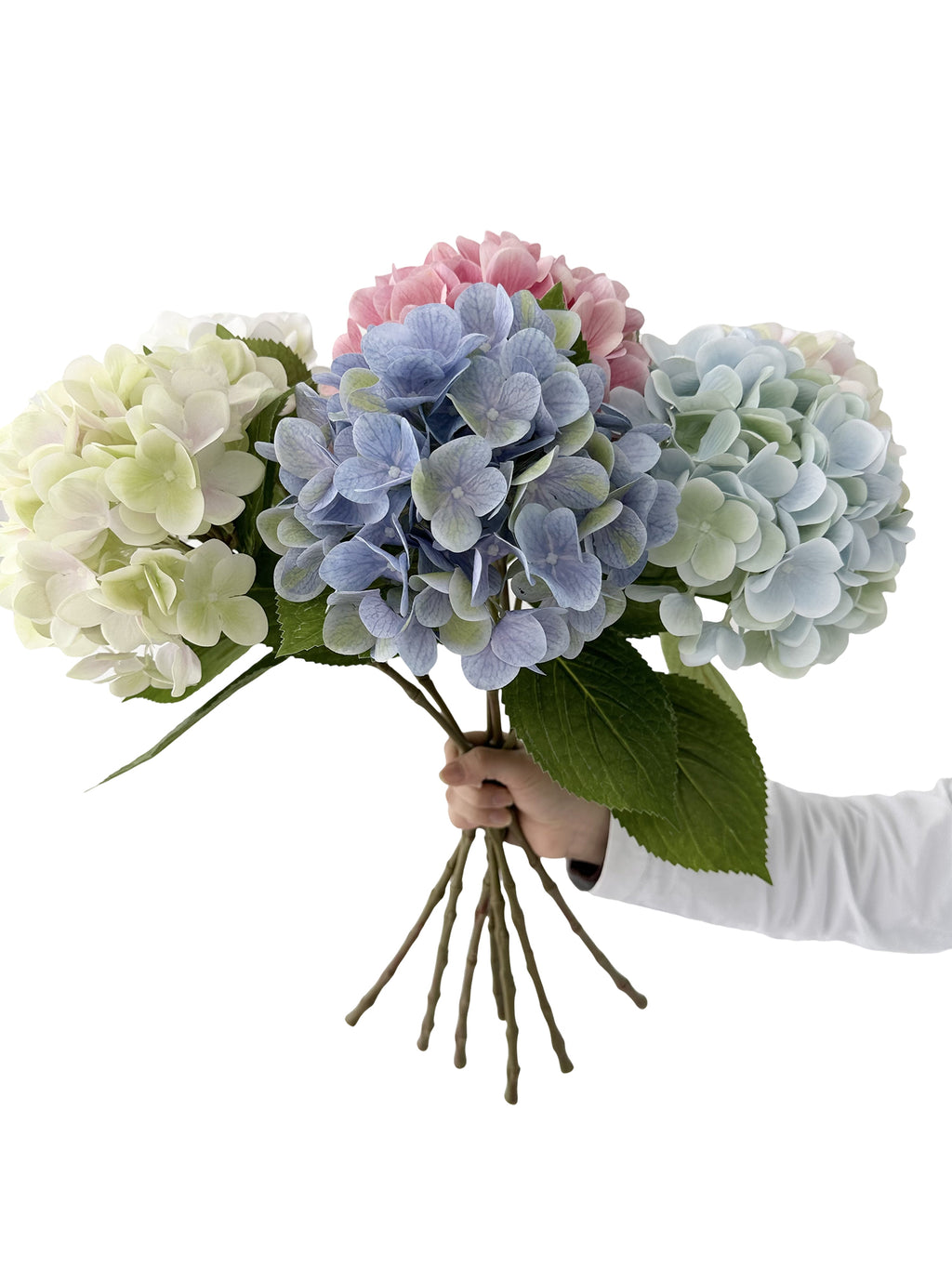 Realistic Artificial Hydrangea -24.4"