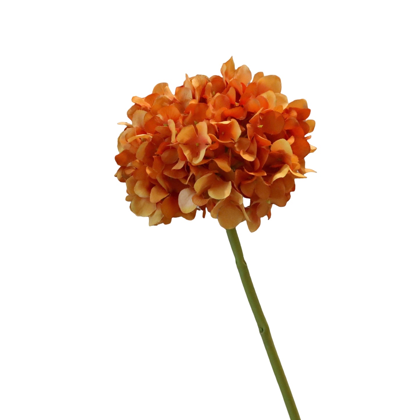 Faux Hydrangea Single Stem - 17.3"