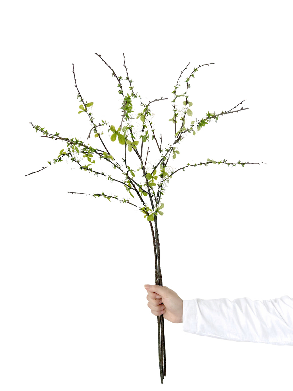 Artificial Fake Flowers Faux Snow Willow -34.6"