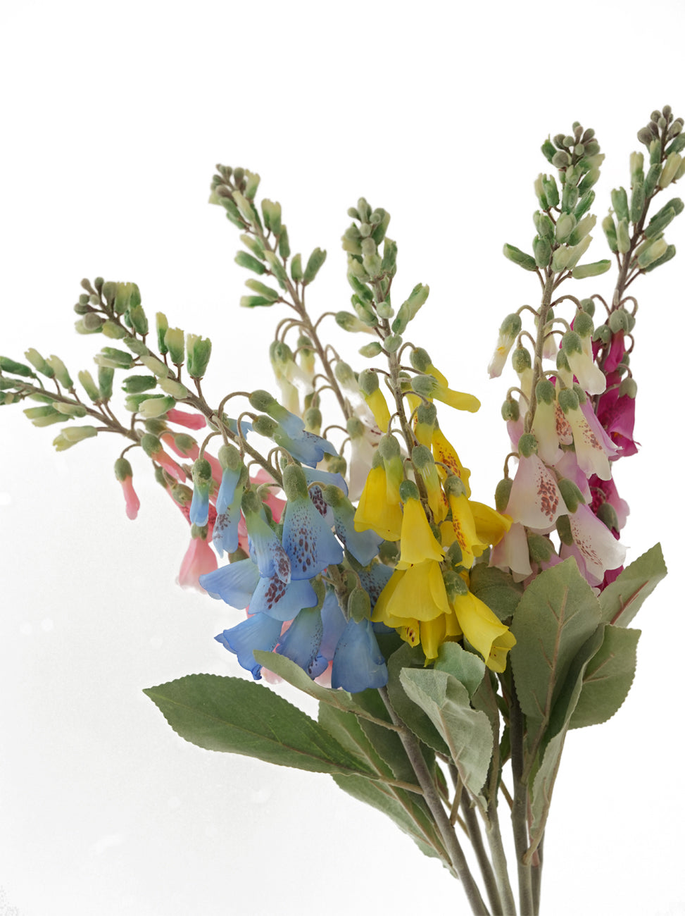 Faux Digitalis Flowers Artificial Foxglove-29.9"