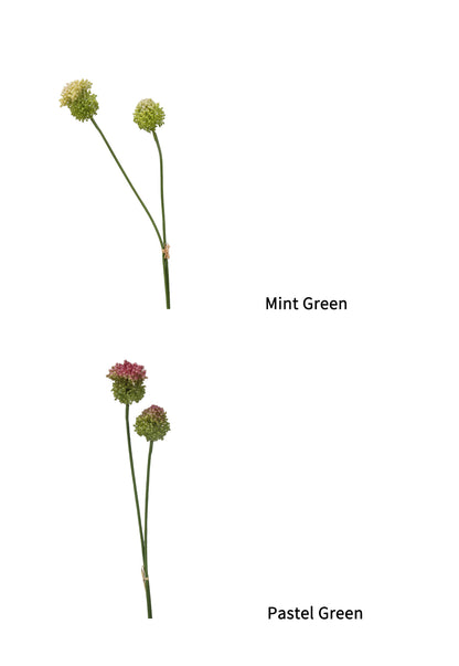 Faux Allium Bush - 27.8"