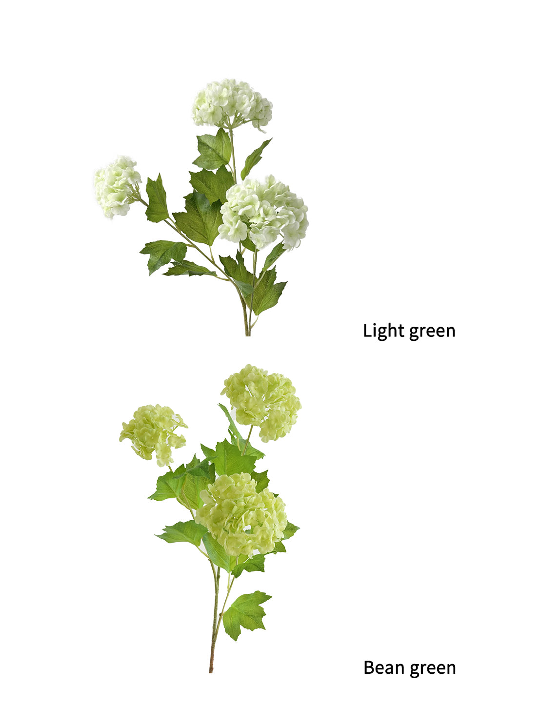 Artificial Viburnum macrocephalum flowers with a real touch- 26.4"