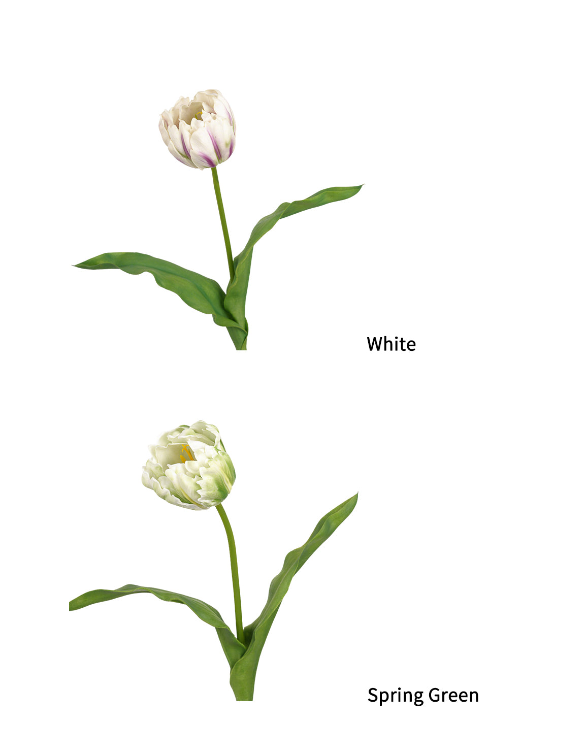 Faux Large Bloom Tulip Stem - 24.8"