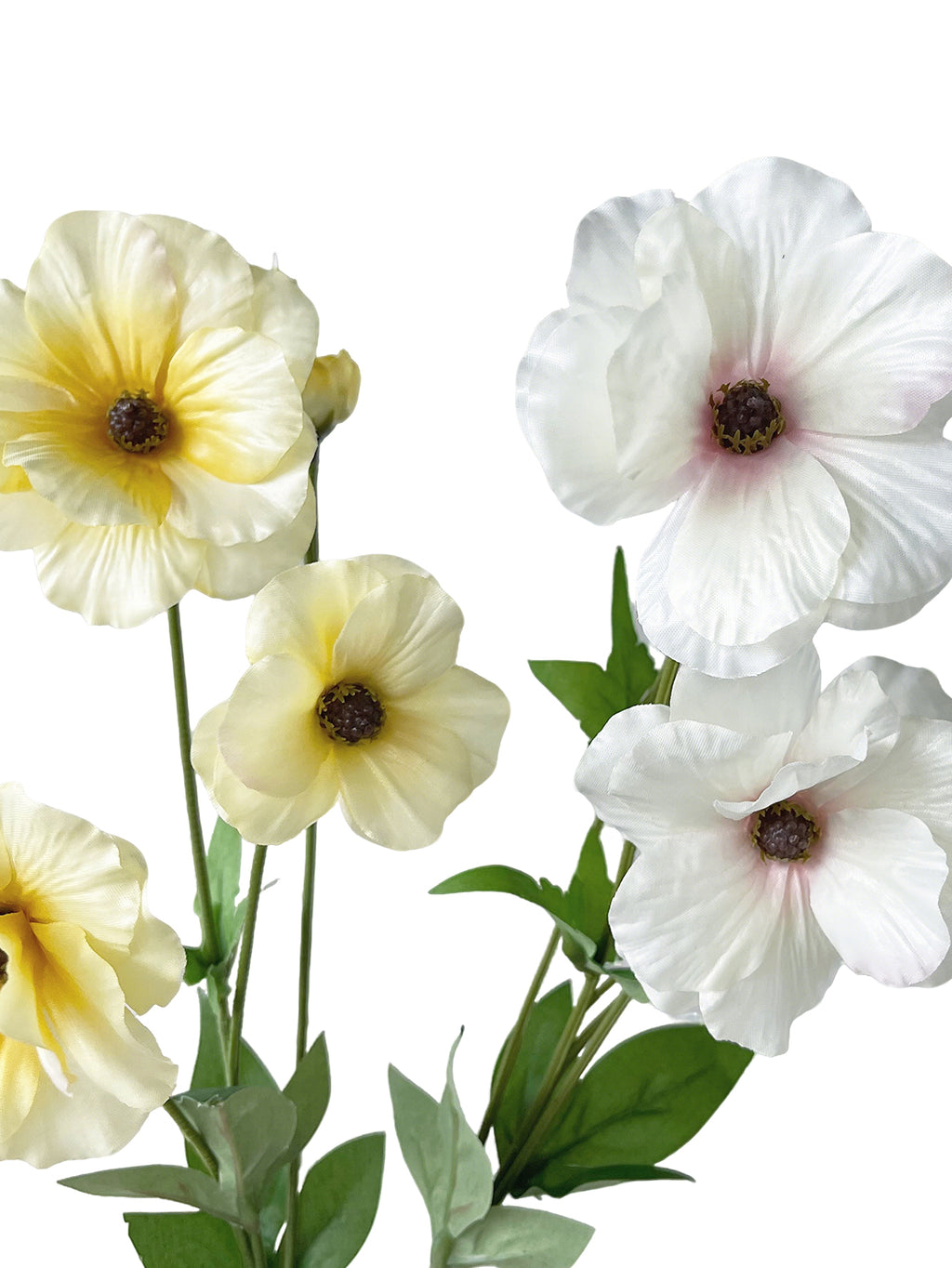 Luxurious Artificial Ranunculus asiaticus with Butterflies-19.6"