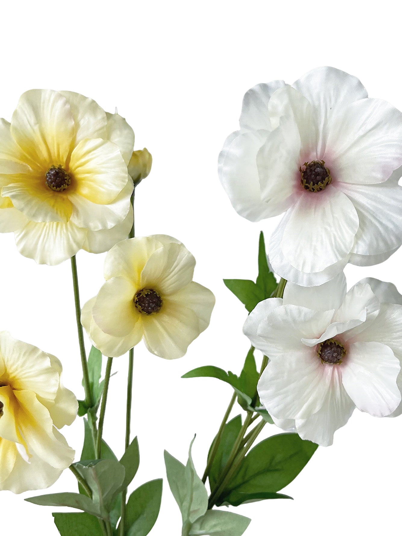 Luxurious Artificial Ranunculus asiaticus with Butterflies-19.6"