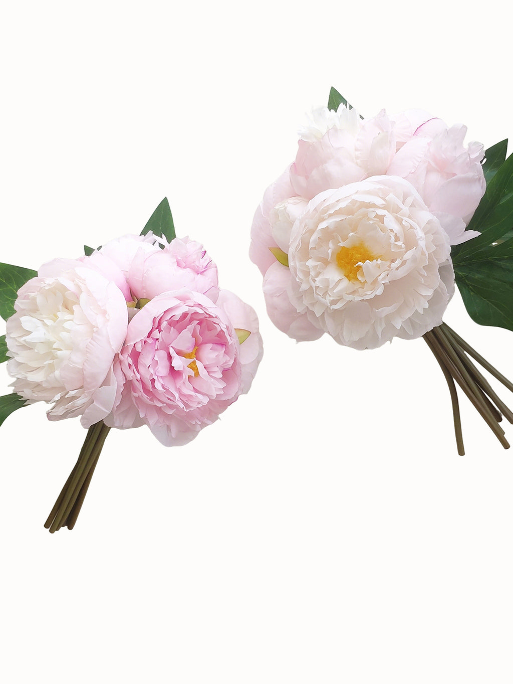 Realistic Artificial Peony Bouquets-11.4"
