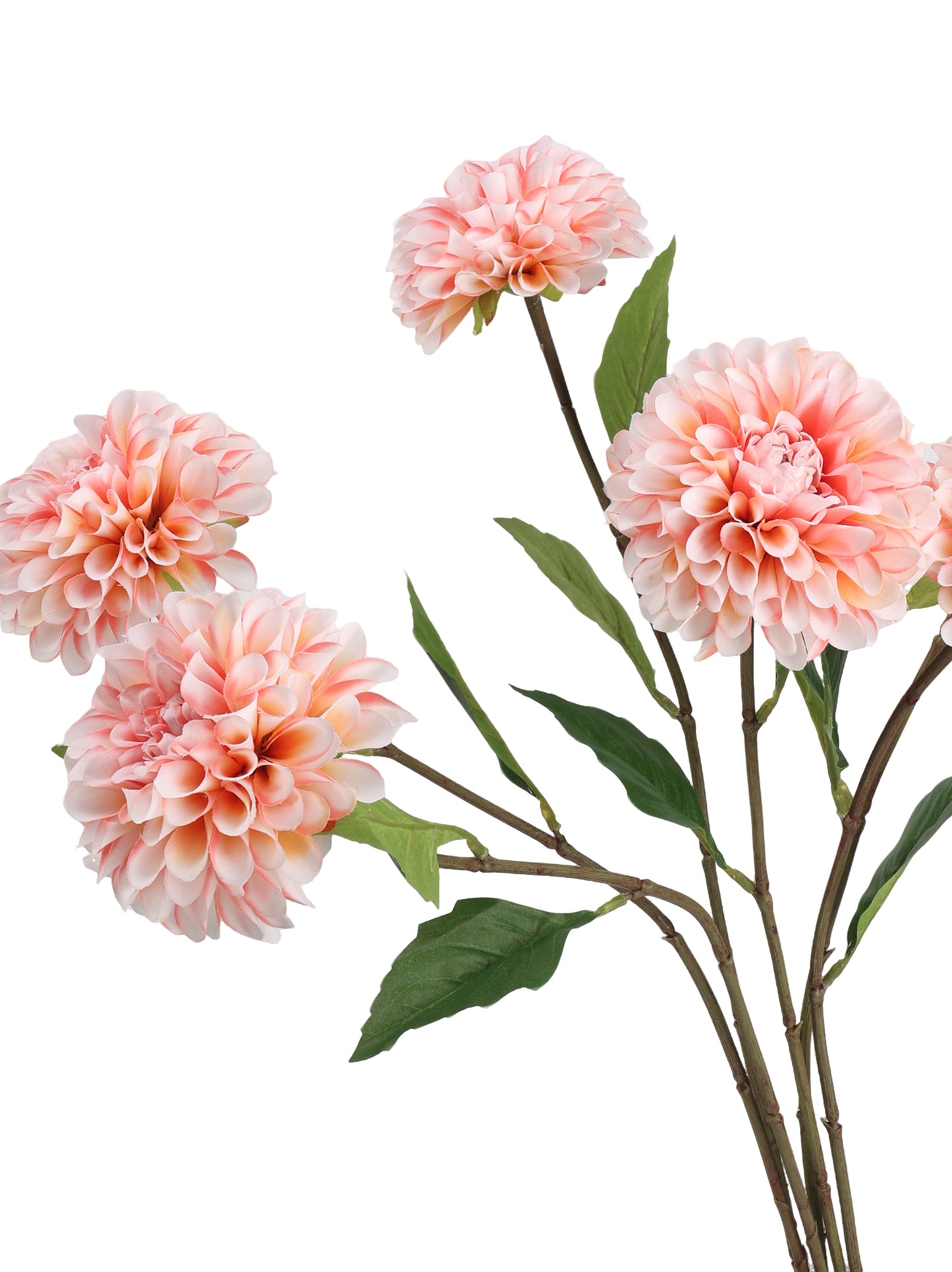 Faux Single-Bloom Dahlia Stem - 20.8"