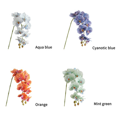 Colorful Artificial Phalaenopsis Orchids-38.5"