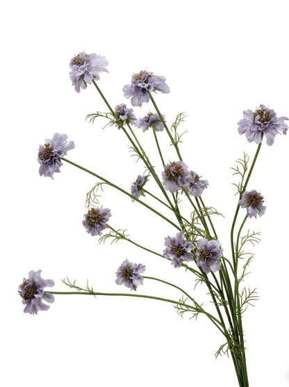 Faux Multi-Head Scabiosa Spray - 31.1"