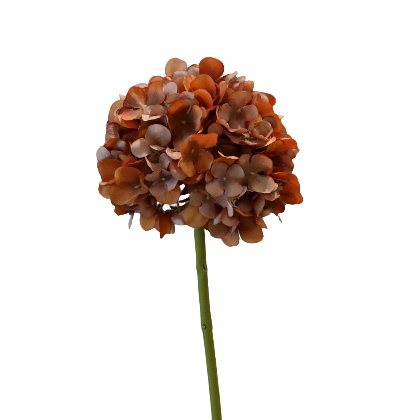 Faux Hydrangea Single Stem - 17.3"
