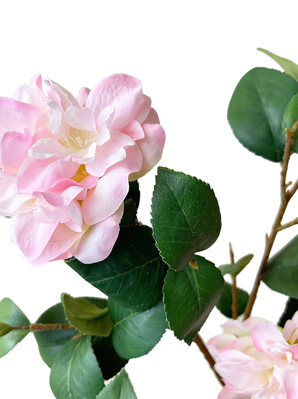 Faux Camellia Flowers -22.8"