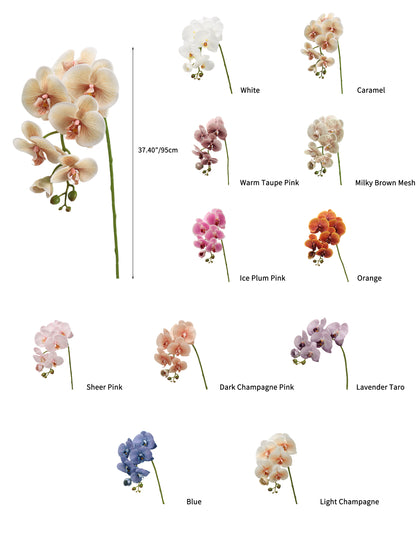 Real-Touch Faux Phalaenopsis Orchid Spray - 37.4"