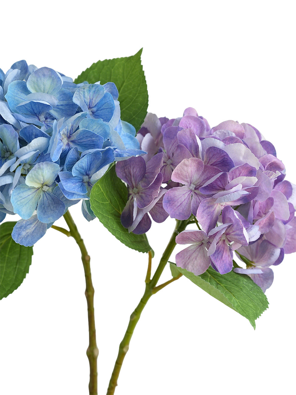 High-quality artificial hydrangea flowers - 18.8"