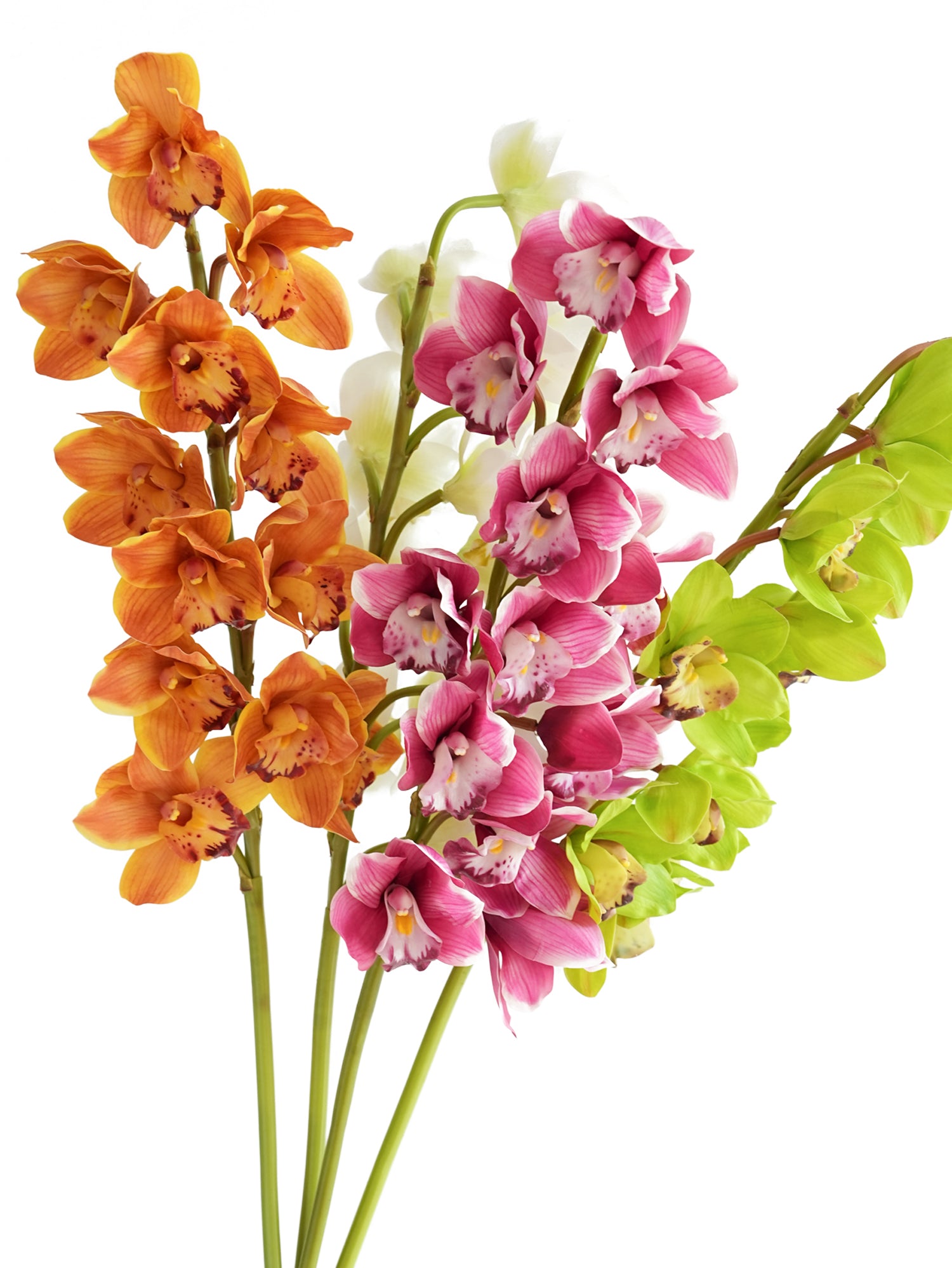 Large-sized artificial orchids with a realistic touch-37.4"
