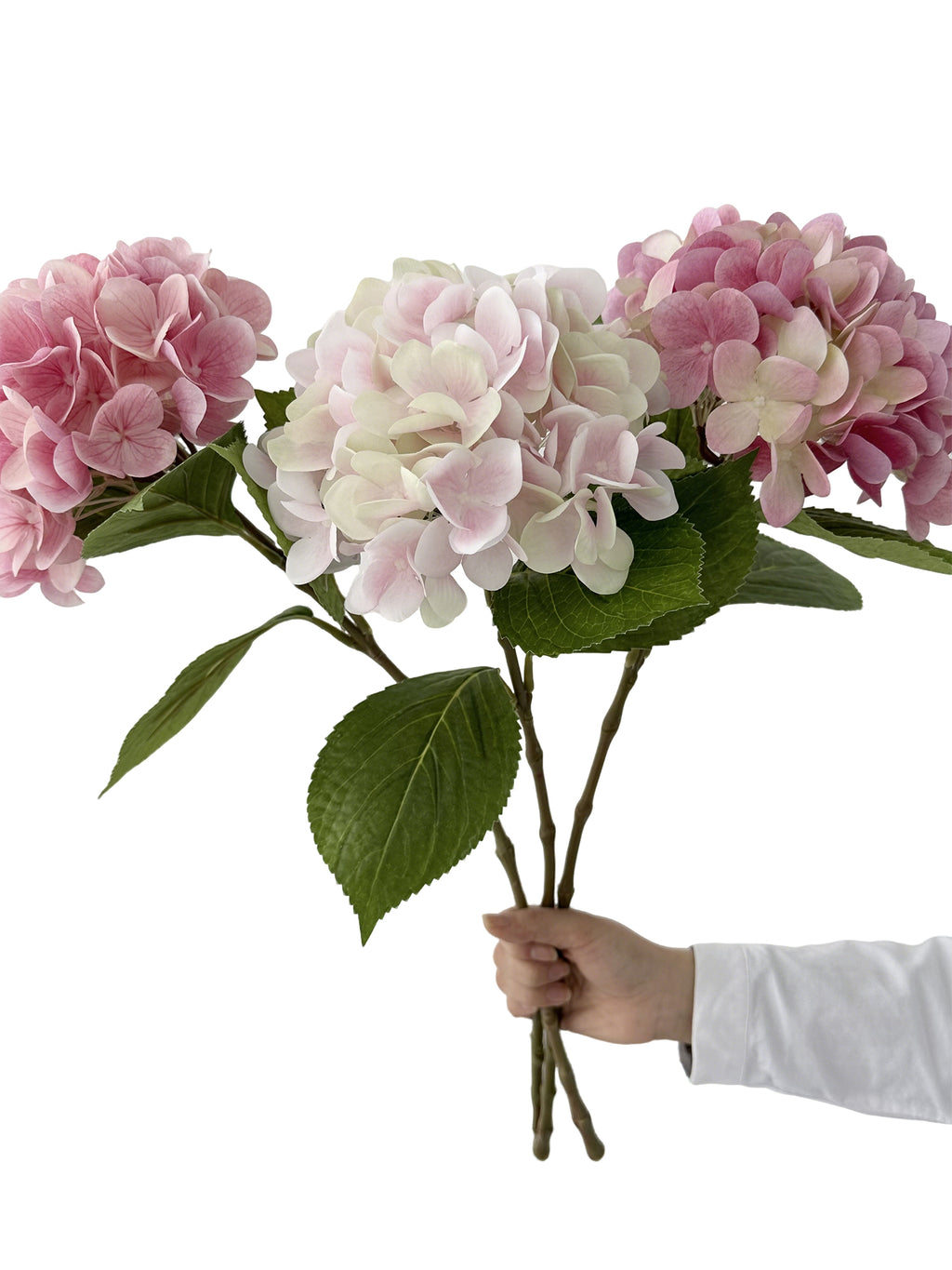 Realistic Artificial Hydrangea -24.4"