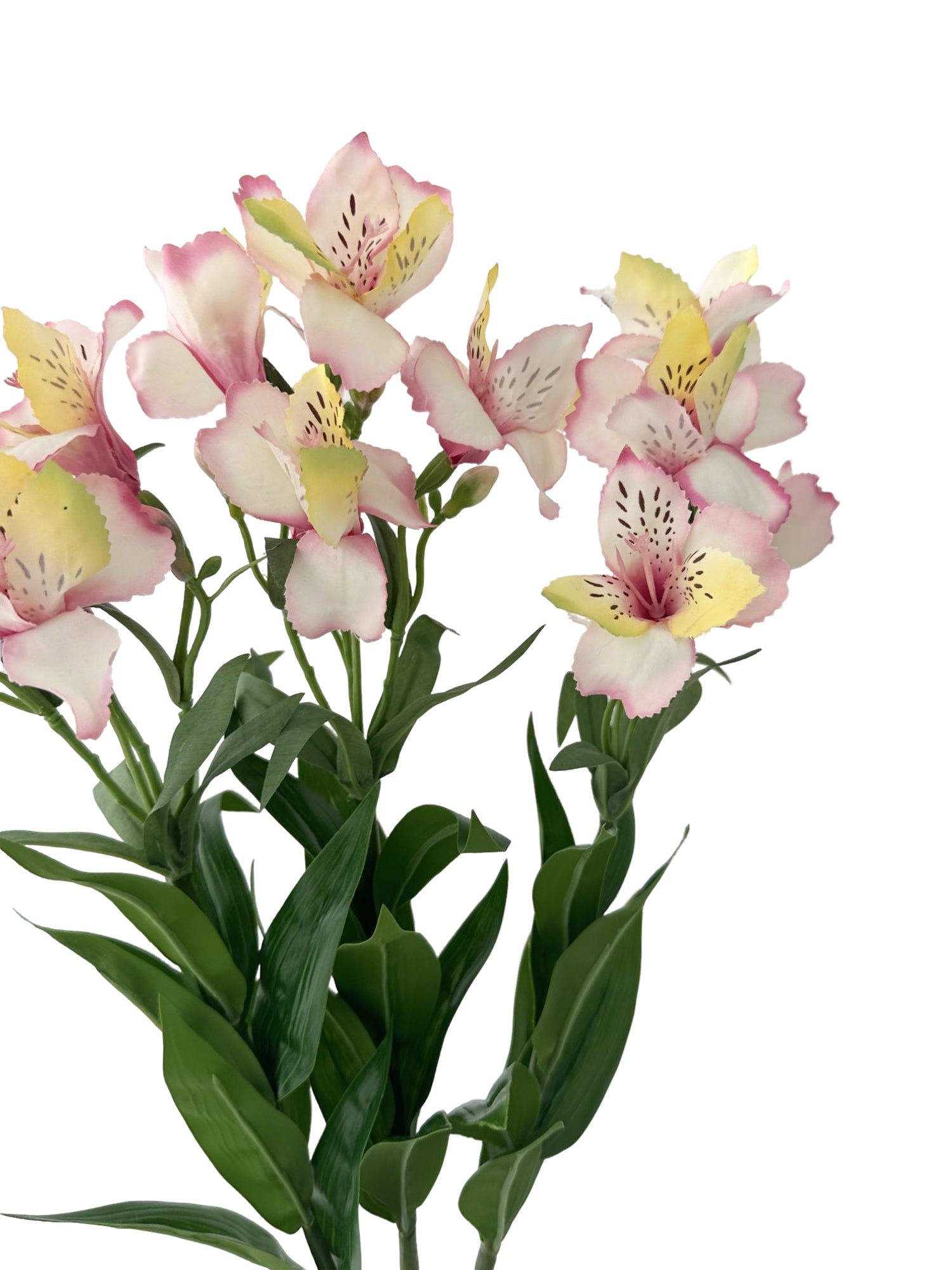Realistic Artificial Alstroemeria for Stunning Decor -29.9"