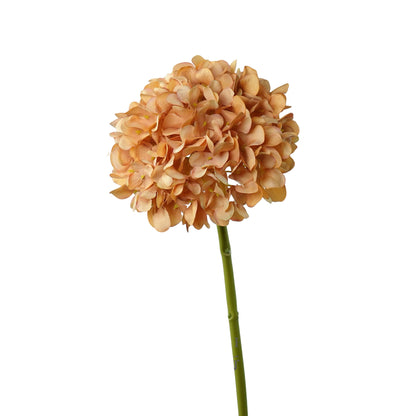 Faux Hydrangea Single Stem - 17.3"