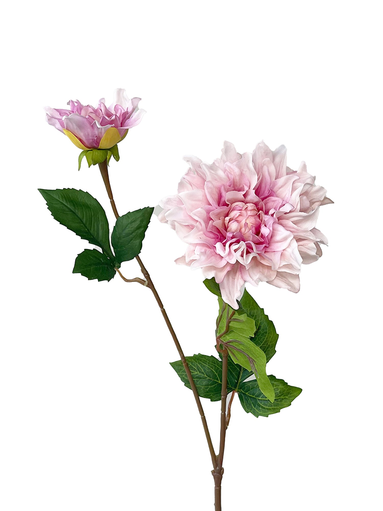 Artificial dahlia flowers with a realistic touch - 23.6"