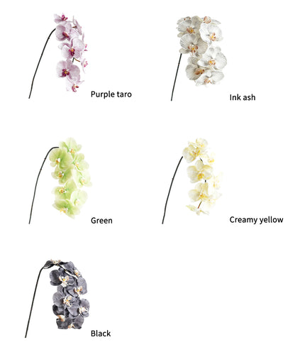 Artificial Phalaenopsis in Cream Color Palette-35"
