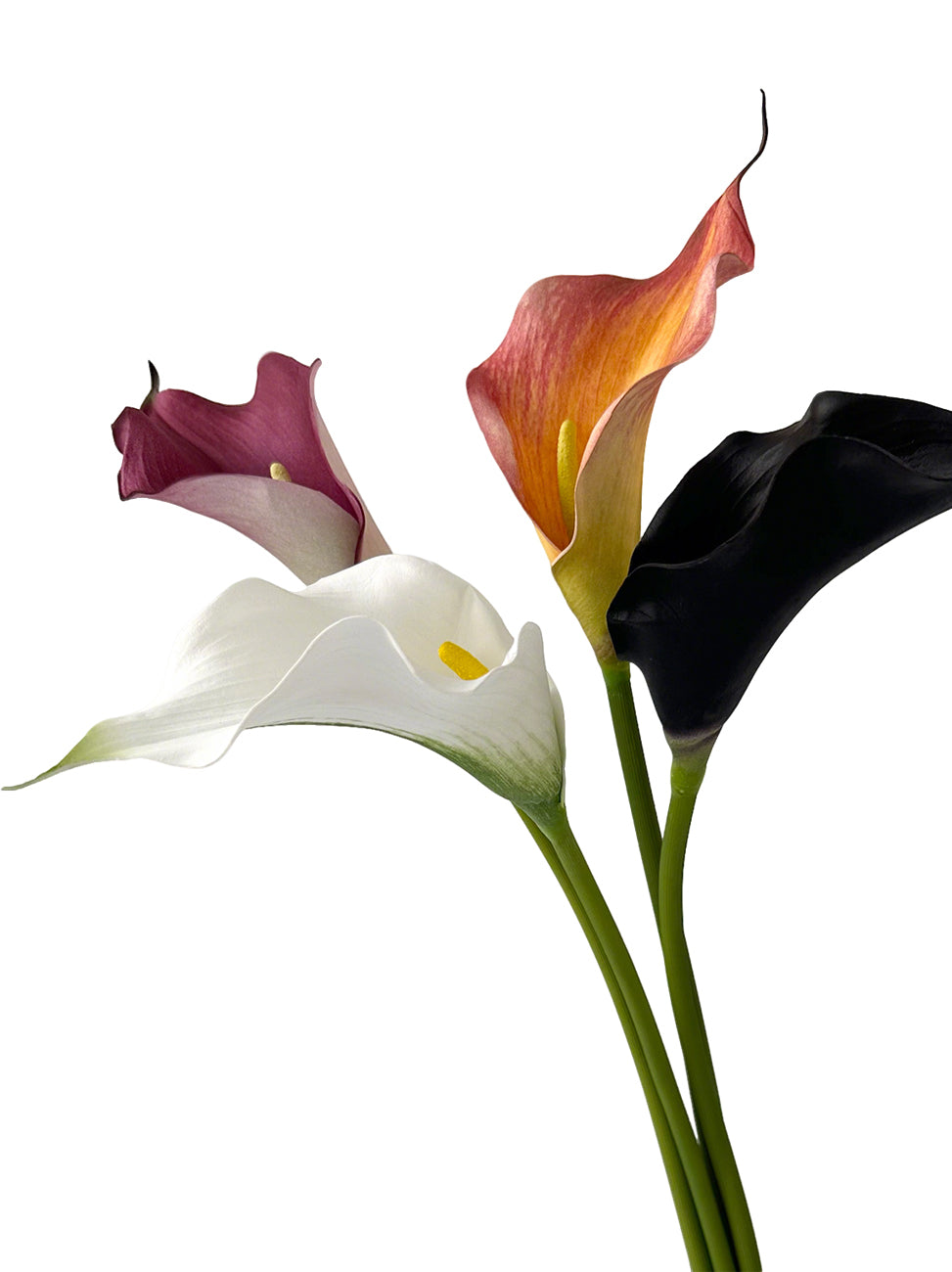 Large Fake Calla Lily with Gentle Hues -26.7"