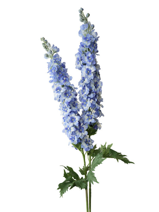 Artificial Larkspur in Dreamy Blue - Purple  -44.5"