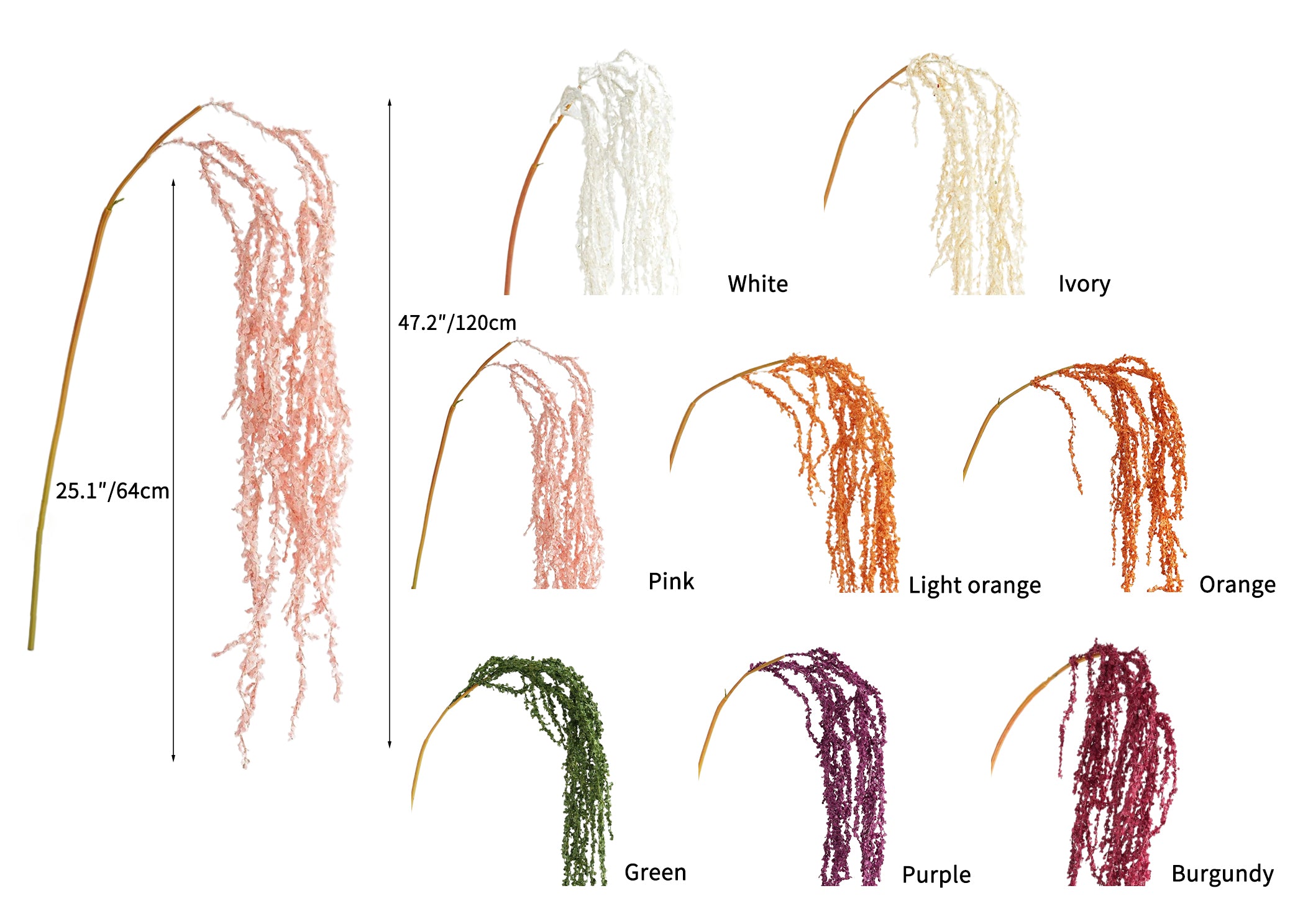 Amaranthus Artificial Flower -47.2"