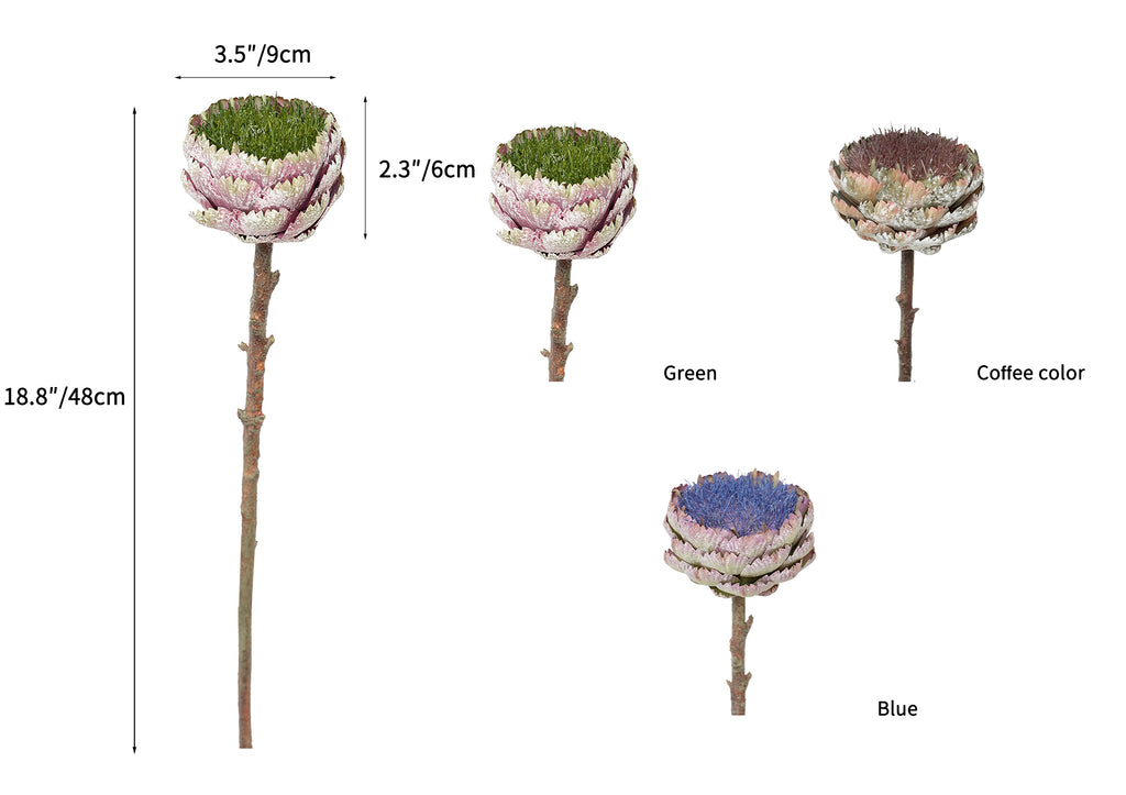 Artificial Artichoke Decor-18.8"