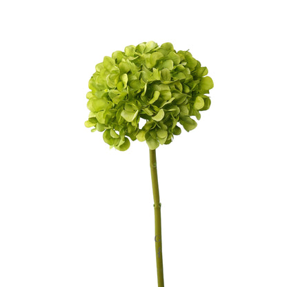 Faux Hydrangea Single Stem - 17.3"