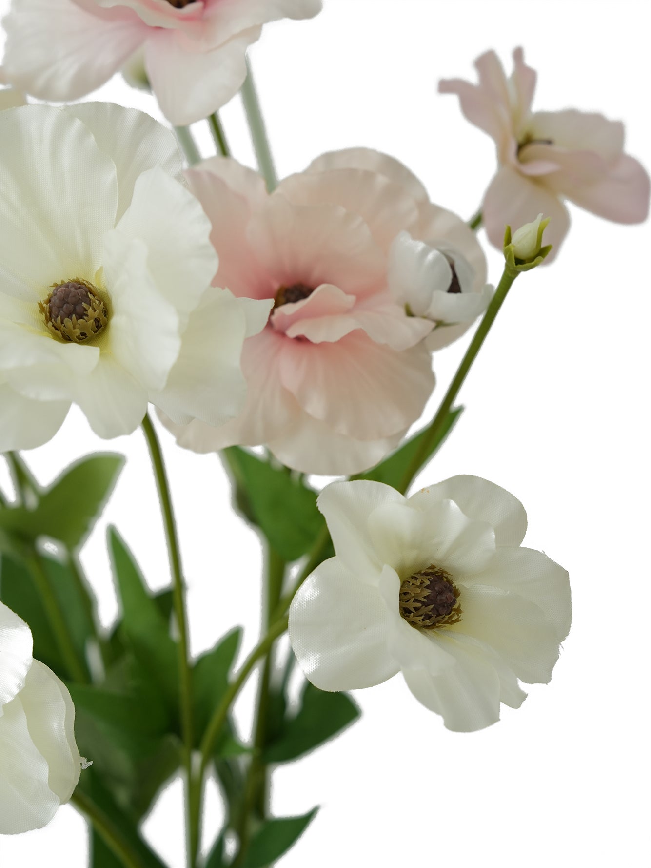 Luxurious Artificial Ranunculus asiaticus with Butterflies-19.6"