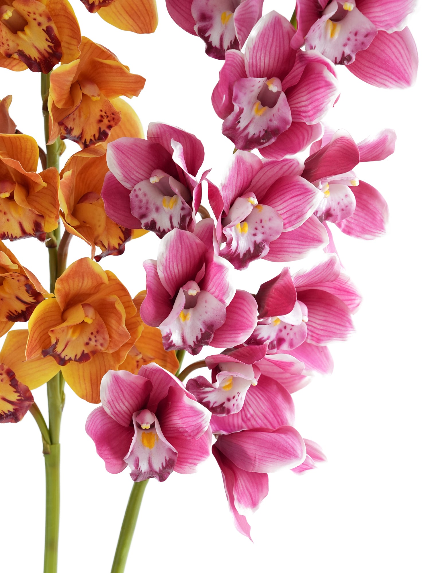 Large-sized artificial orchids with a realistic touch-37.4"