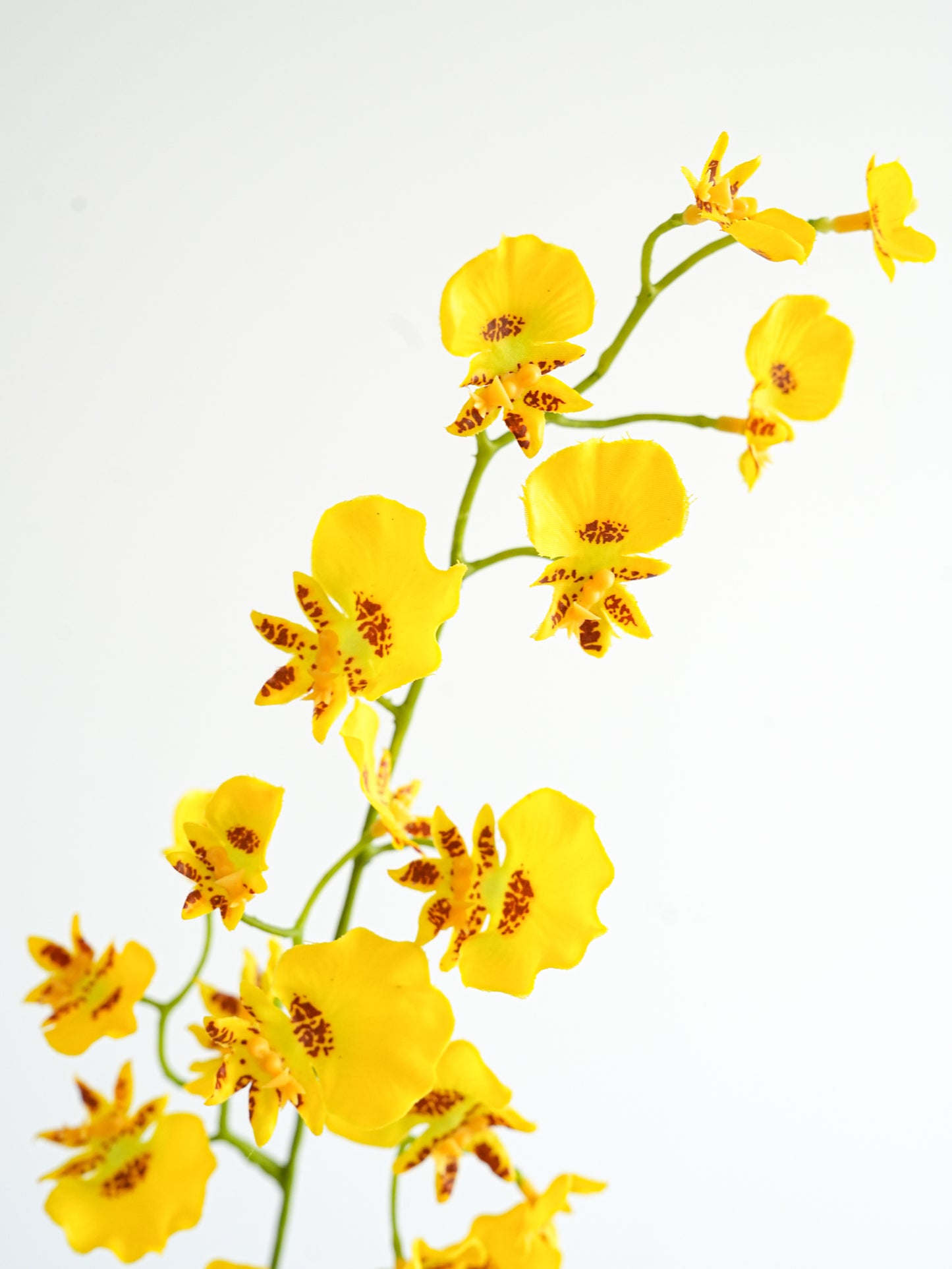 Artificial Dancing Orchids in Yellow-31.5"