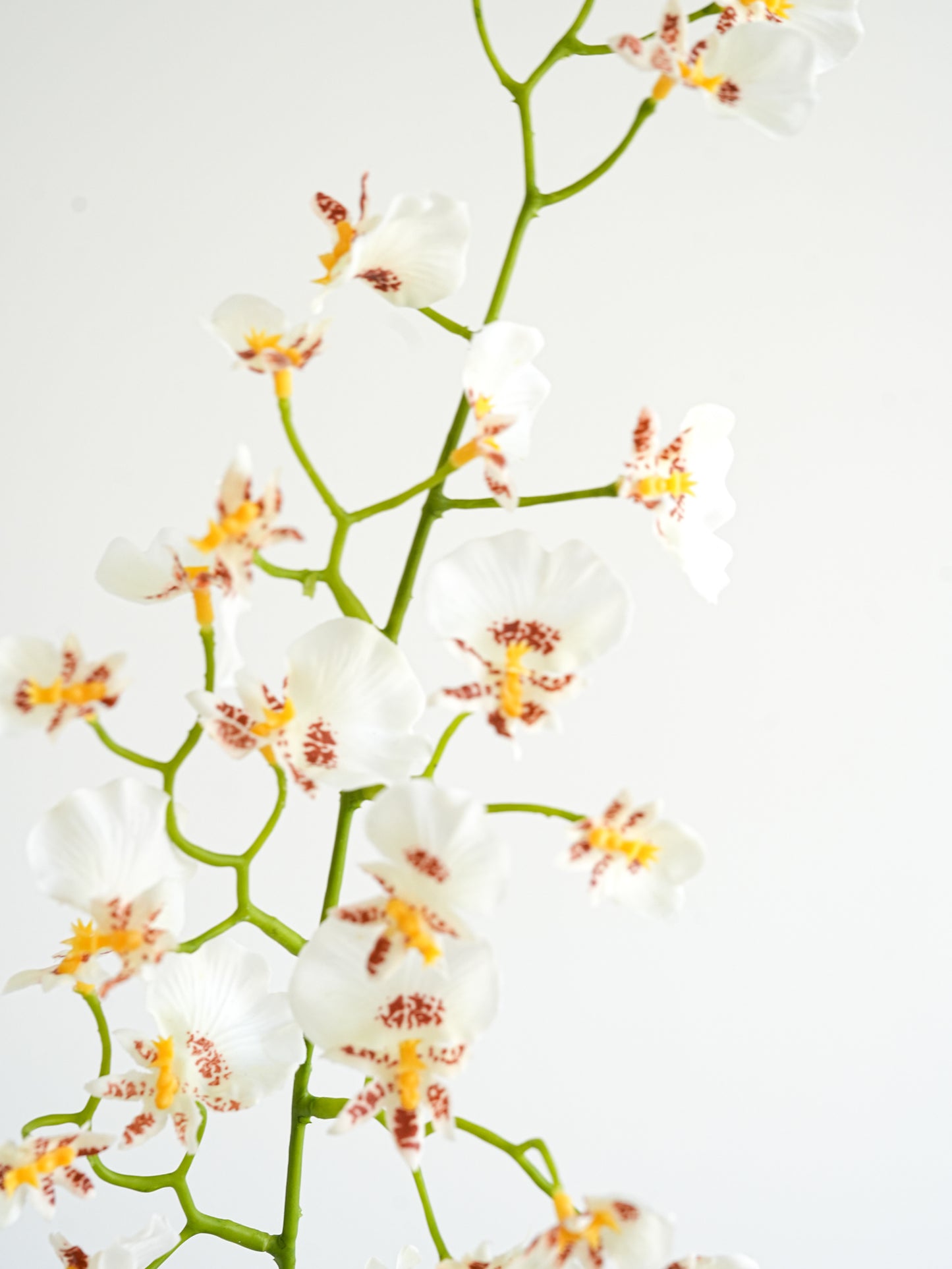 Artificial Dancing Orchids in Yellow-31.5"