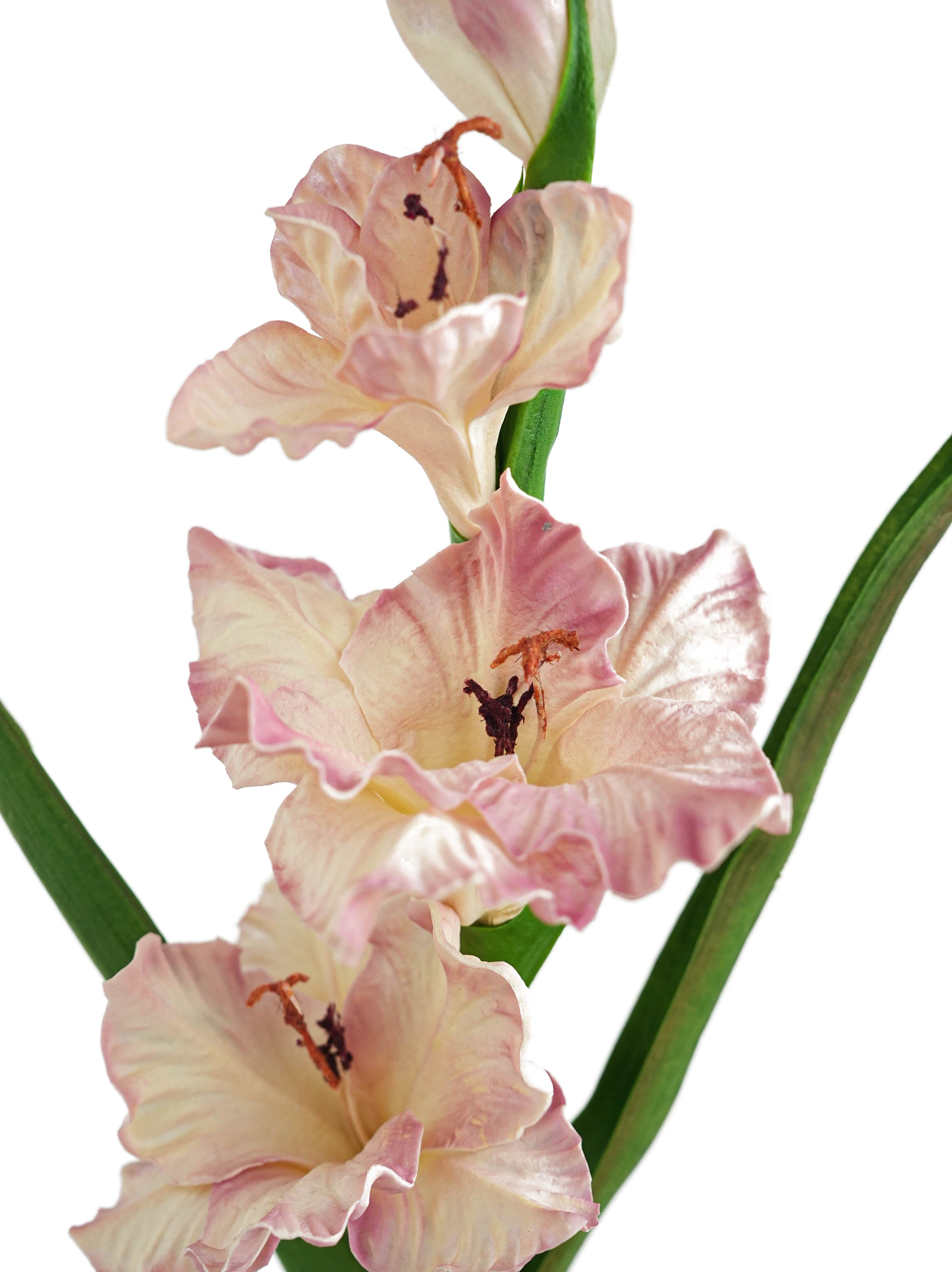 Artificial gladiolus flowers with a realistic touch-32.6"