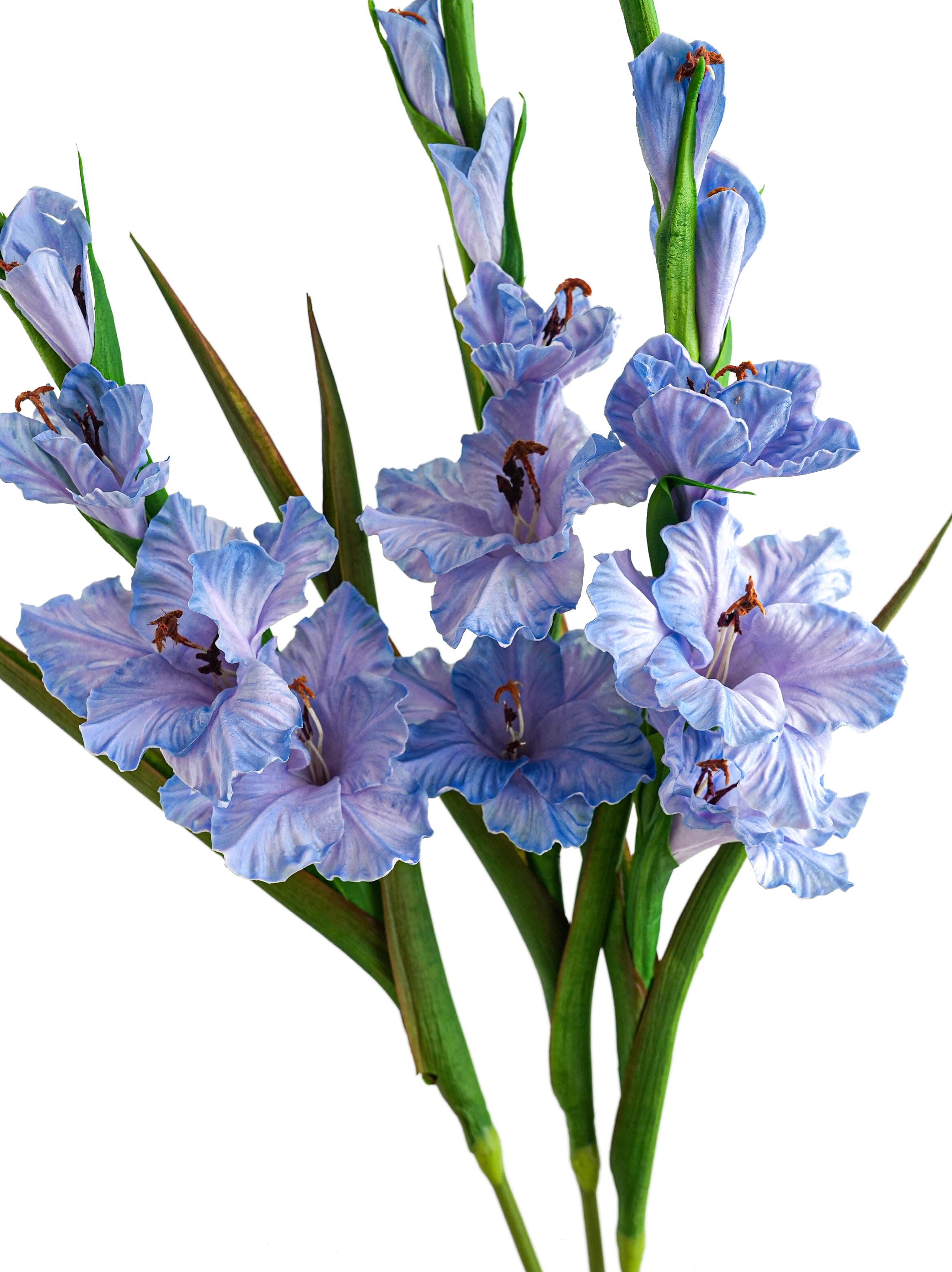 Artificial gladiolus flowers with a realistic touch-32.6"