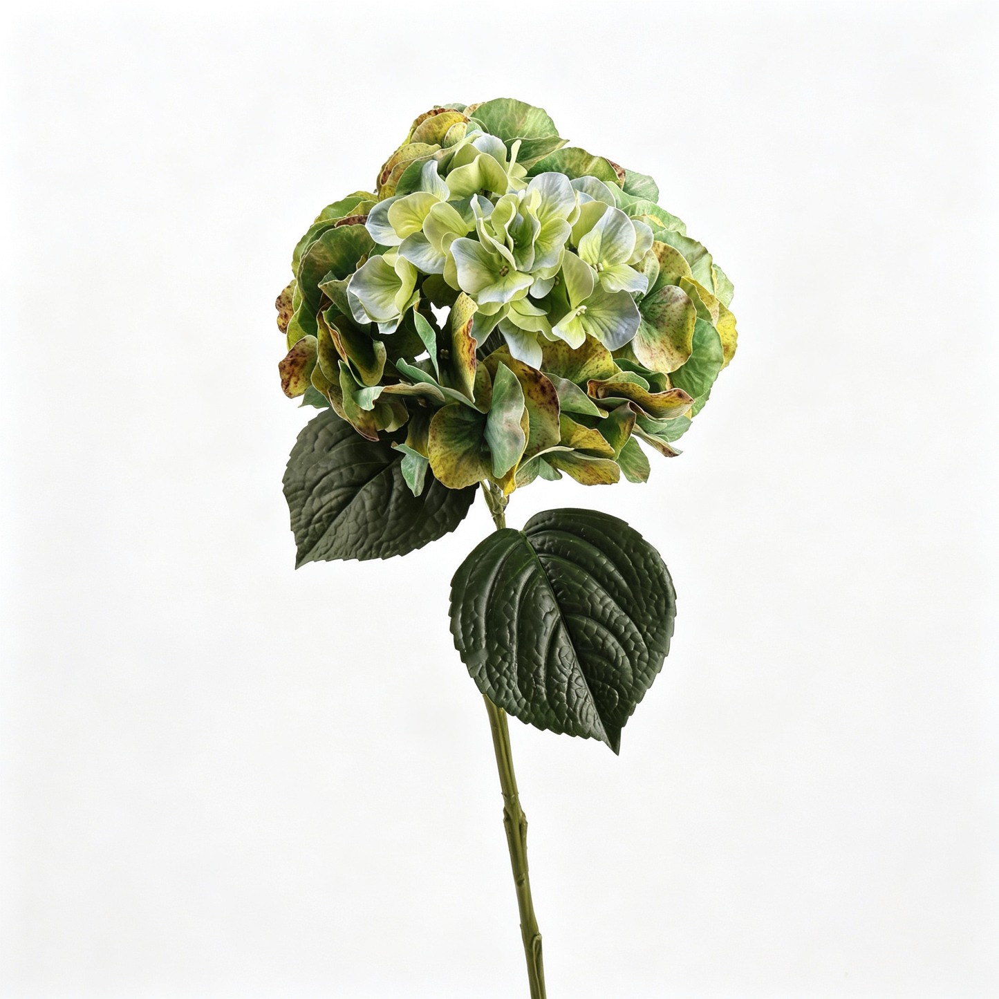 Premium Artificial Single‑Stem Large Hydrangea‑25.5"