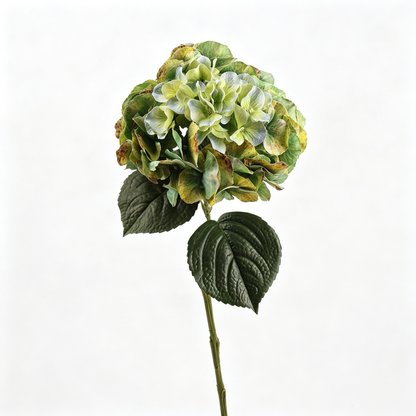 Premium Artificial Single‑Stem Large Hydrangea‑25.5"