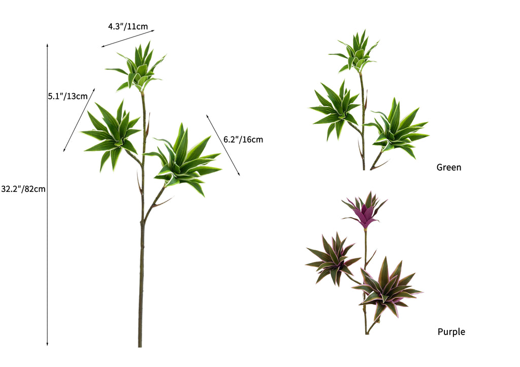 Artificial foliage green plants of Dracaena reflexa - 32.2"