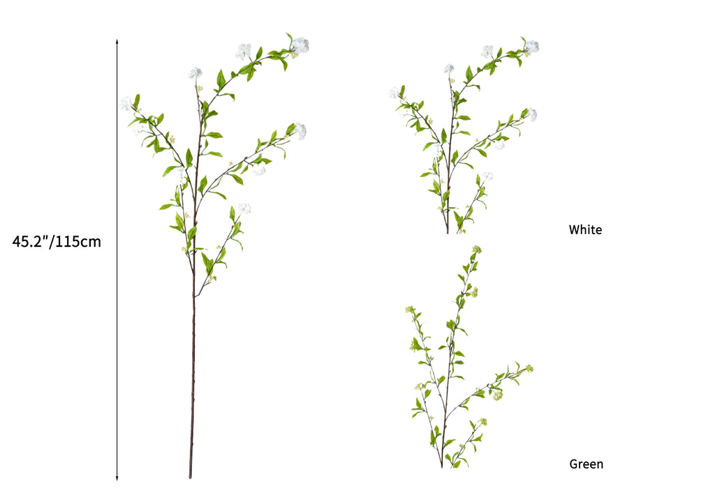 Artificial spiraea cantoniensis Faux Reeve's Spiraea -45.2"