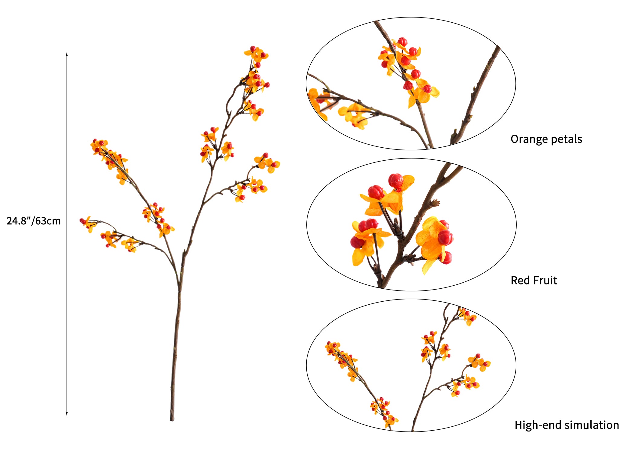 Artificial Celastrus orbiculatus with Natural Look  -24.8"