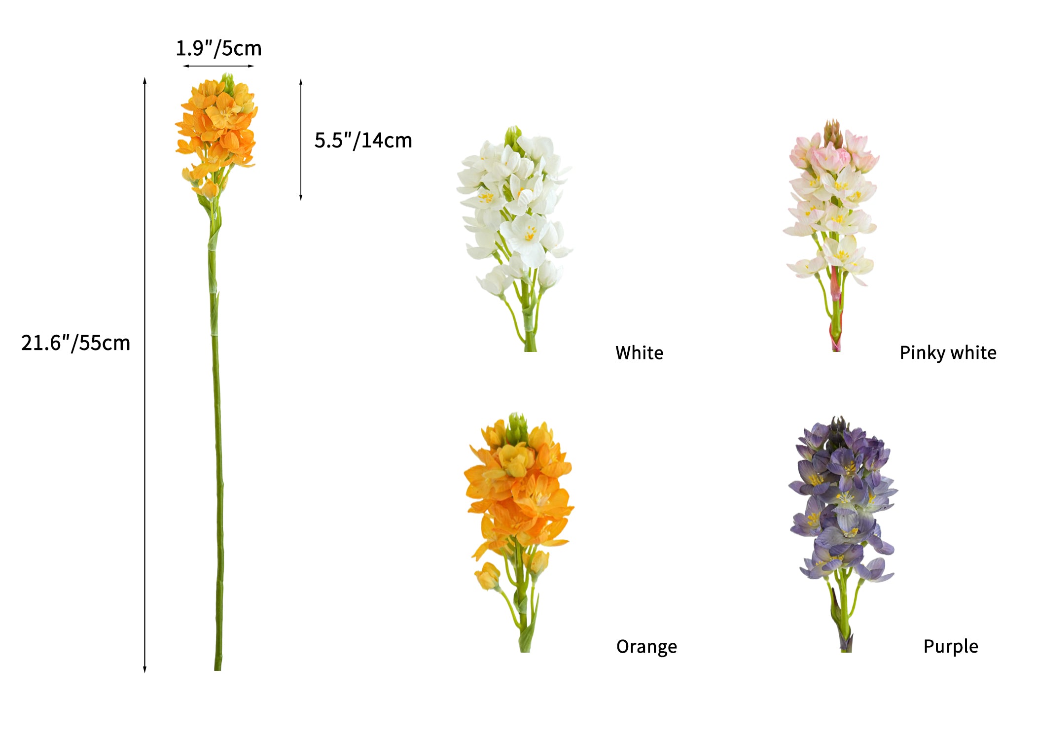 Artificial Sacred Heart Lily -21.6"