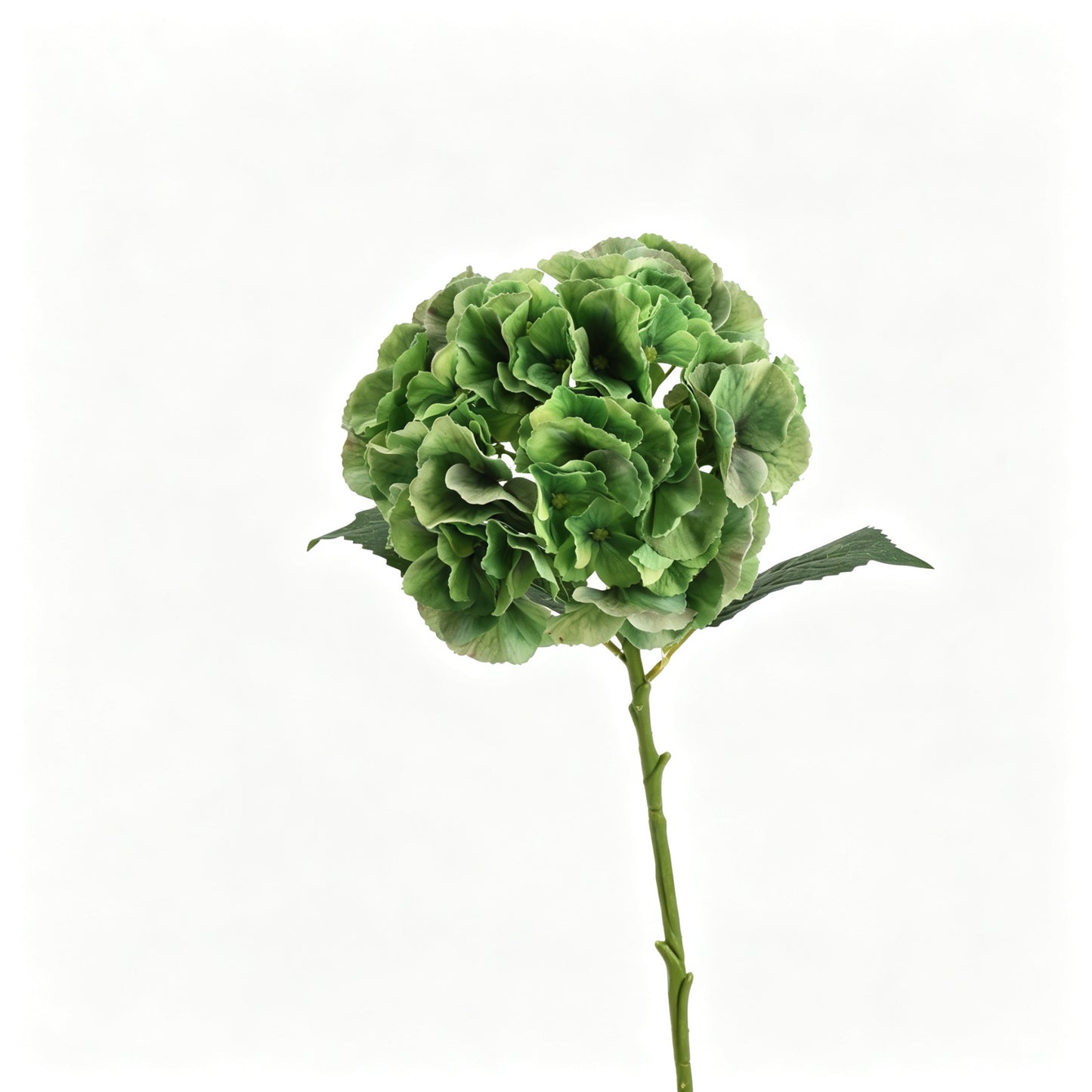 Artificial Real Touch Hydrangea Stem - 20.5"