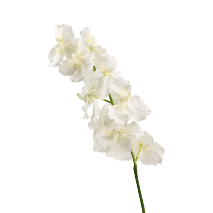 High‑Quality Real‑Touch Artificial Vanda Multi‑Blossom Stem‑33.8"