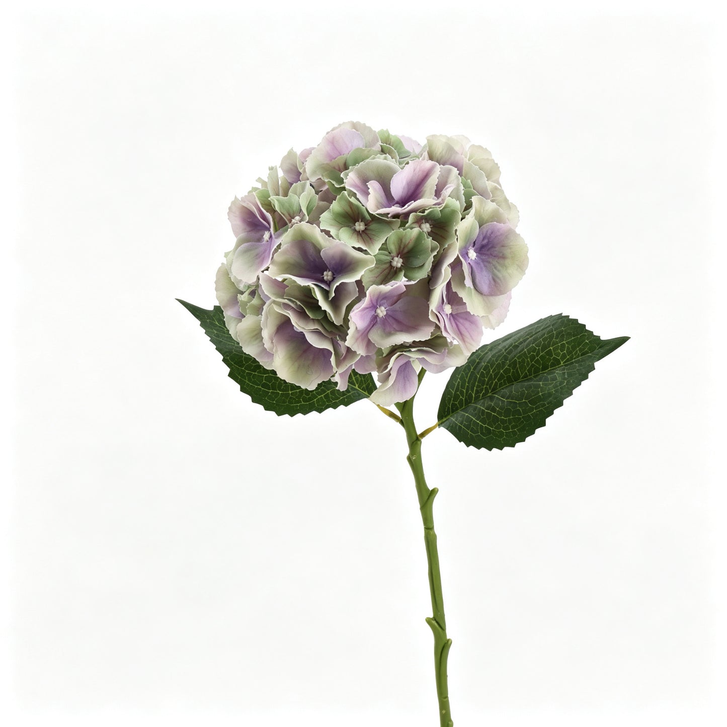 Artificial Real Touch Hydrangea Stem - 20.5"