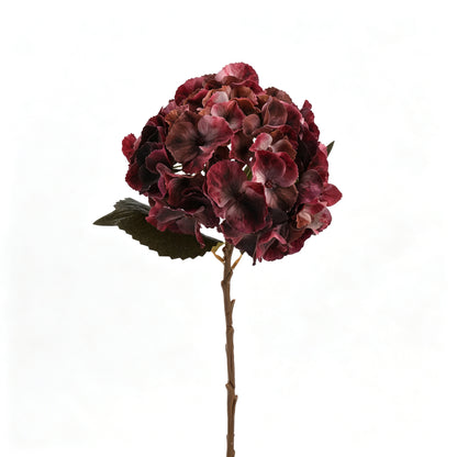 Artificial Real Touch Hydrangea Stem - 20.5"