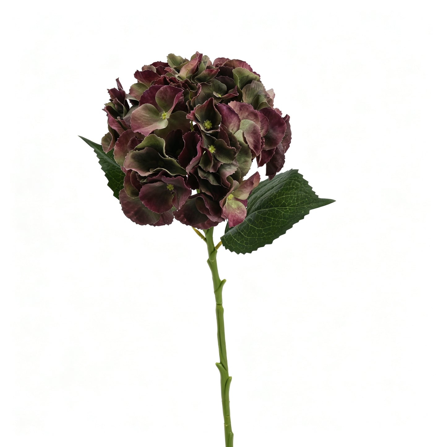 Artificial Real Touch Hydrangea Stem - 20.5"