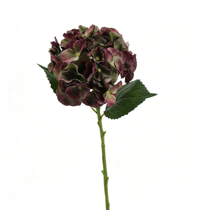 Artificial Real Touch Hydrangea Stem - 20.5"