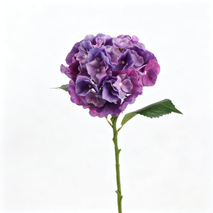 Artificial Real Touch Hydrangea Stem - 20.5"