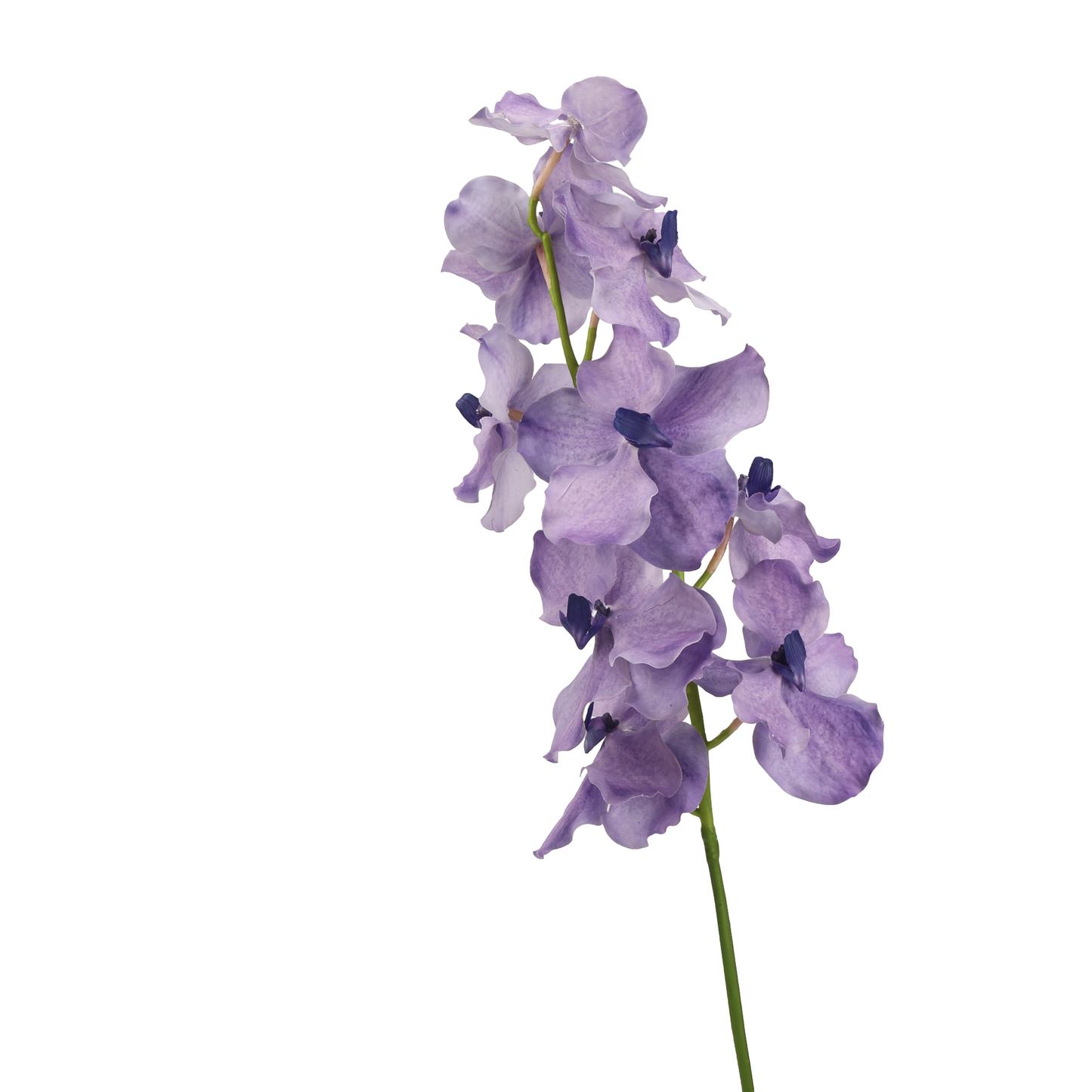 High‑Quality Real‑Touch Artificial Vanda Multi‑Blossom Stem‑33.8"